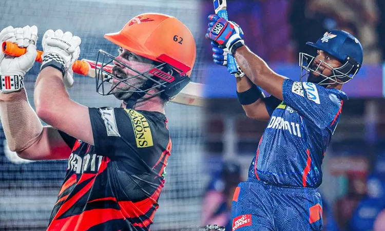 ஐபிஎல் : ஐதராபாத் -  லக்னோ அணிகள் இன்று மோதல்