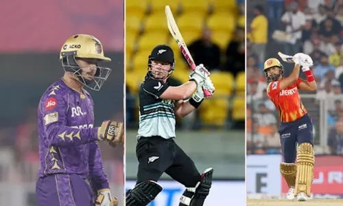 டி20 கிரிக்கெட்: கடந்த இரு நாட்களில் 3 ரன்களில் சதத்தை தவறவிட்ட 3 வீரர்கள்.. சுவாரசிய நிகழ்வு டி20 கிரிக்கெட்: கடந்த இரு நாட்களில் 3 ரன்களில் சதத்தை தவறவிட்ட 3 வீரர்கள்.. சுவாரசிய நிகழ்வு