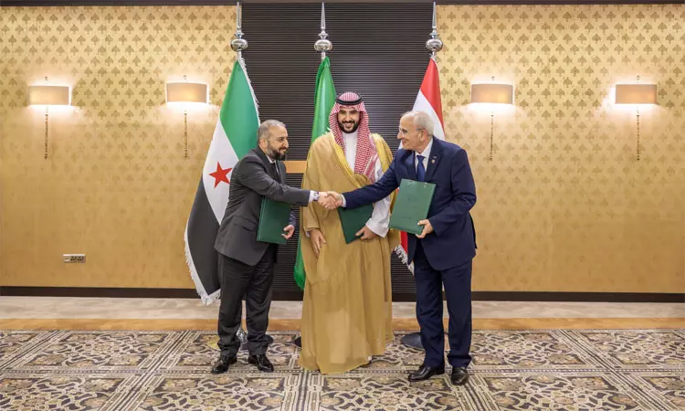 சிரியா, லெபனான் இடையே எல்லை வரையறை தொடர்பான ஒப்பந்தம் கையெழுத்து