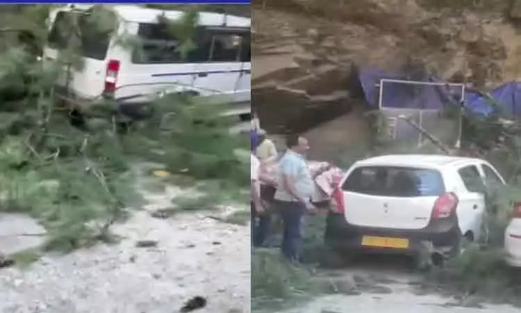 இமாச்சல பிரதேசத்தில் பயங்கர நிலச்சரிவு - 6 பேர் பலி இமாச்சல பிரதேசத்தில் பயங்கர நிலச்சரிவு - 6 பேர் பலி