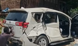 ஆவடி காவல் ஆணையர் சங்கர் சென்ற கார் விபத்து