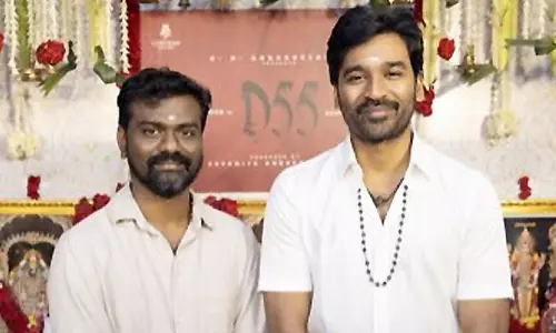 தனுஷின் 55வது பட அப்டேட்  வெளியிட்ட இயக்குனர்