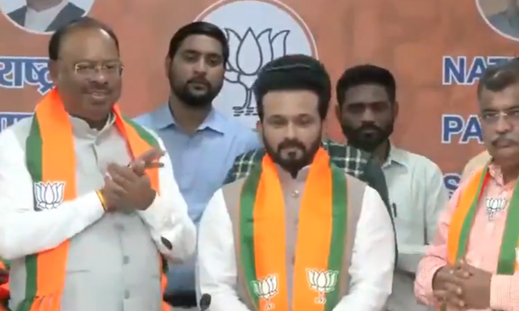 பா.ஜ.க-வில் இணைந்த முன்னாள் கிரிக்கெட் வீரர்