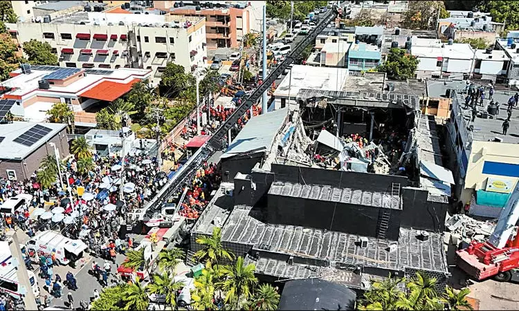 டொமினிகன் குடியரசு கேளிக்கை விடுதி விபத்தில் பலி எண்ணிக்கை 113 ஆக உயர்வு