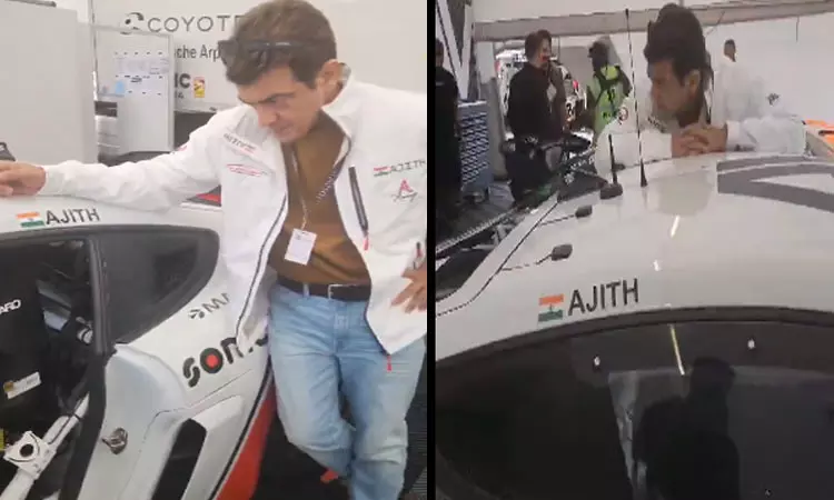 மீண்டும் கார் ரேஸிற்கு தயாராகும் அஜித்.. வைரலாகும் வீடியோ மீண்டும் கார் ரேஸிற்கு தயாராகும் அஜித்.. வைரலாகும் வீடியோ