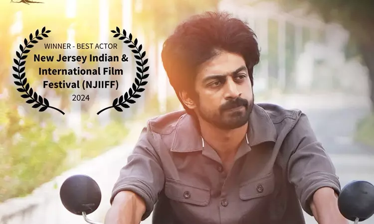 Arjun Das wins Best Actor Award for Rasavathi