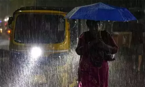 இரவு 7 மணி வரை 16 மாவட்டங்களில் மழைக்கு வாய்ப்பு - வானிலை ஆய்வு மையம்