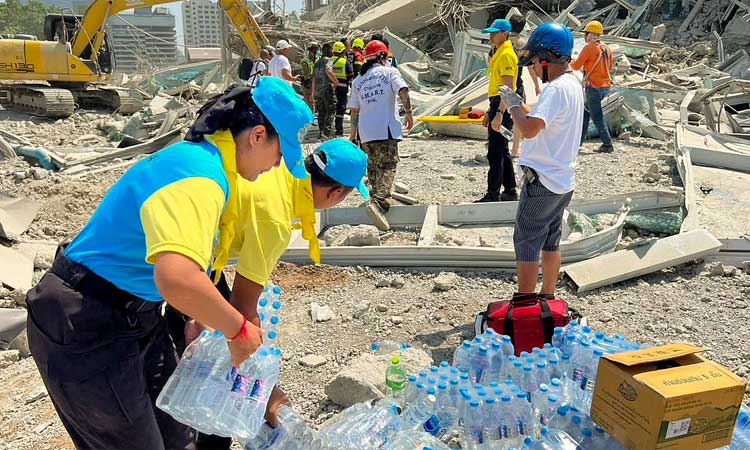 மியான்மரில் மீண்டும் நிலநடுக்கம்: ரிக்டரில் 5.6 ஆக பதிவு- மக்கள்  அச்சம்