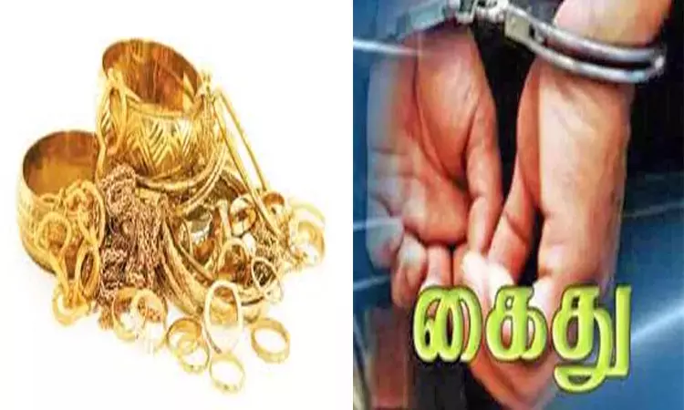 தூத்துக்குடியில் மூதாட்டியிடம் நகை பறித்த 2 பேர் கைது: 15 சவரன் நகை மீட்பு தூத்துக்குடியில் மூதாட்டியிடம் நகை பறித்த 2 பேர் கைது: 15 சவரன் நகை மீட்பு