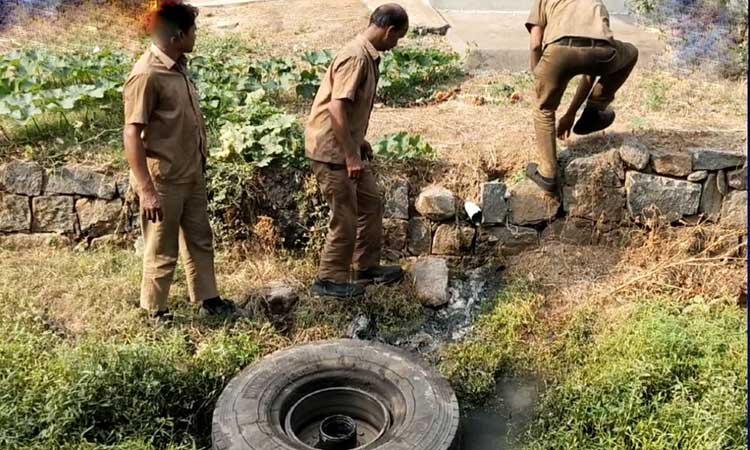 ராசிபுரத்தில் அரசுப் பேருந்தின் சக்கரம் கழன்று ஓடியதால் பரபரப்பு