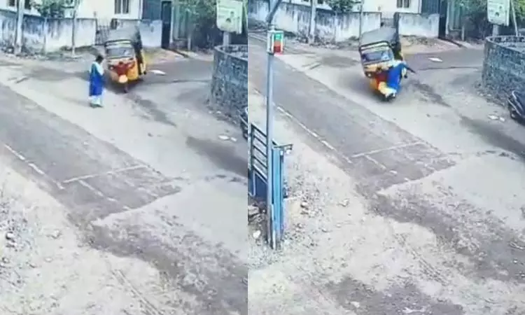 சென்னை: அஜாக்கிரதையாக ஆட்டோவை இயக்கி பெண் மீது மோதி விபத்து; சிறார் உள்பட 3 பேர் மீது வழக்கு