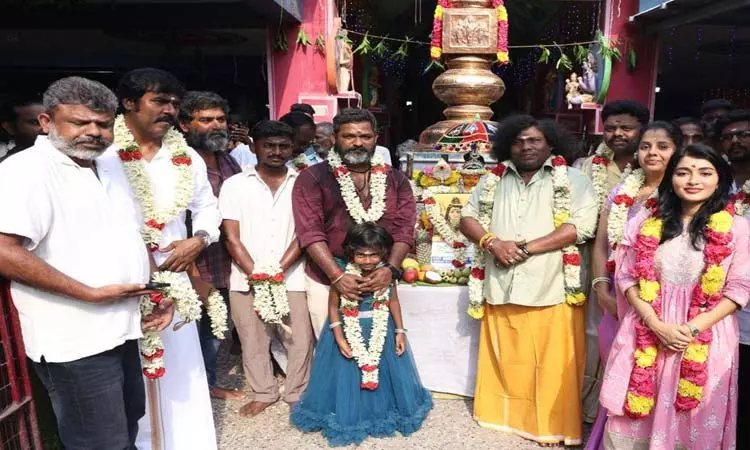பூஜையுடன் தொடங்கிய யோகிபாபுவின் புதிய படம்! பூஜையுடன் தொடங்கிய யோகிபாபுவின் புதிய படம்!