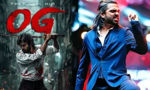 பவன் கல்யாணின் ஓஜி படத்தில் பாடிய சிம்பு