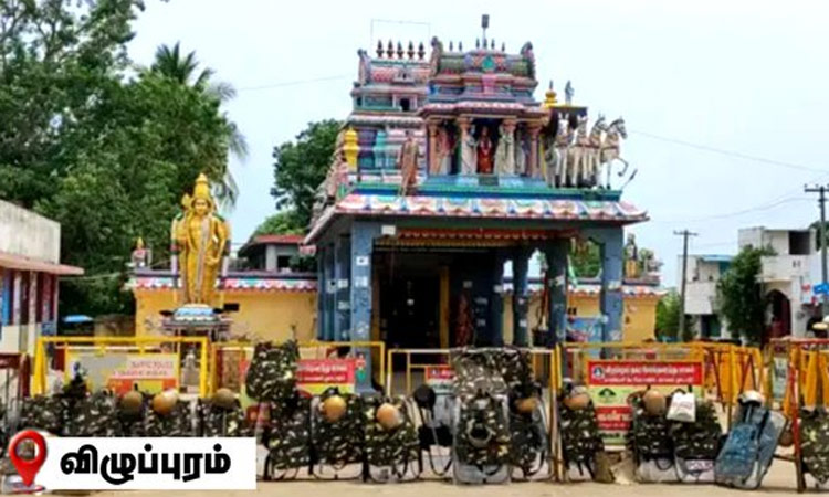 மேல்பாதி திரவுபதி அம்மன் கோவில் 2-வது நாளாக திறப்பு: தரிசனம் செய்ய வராத மக்கள்