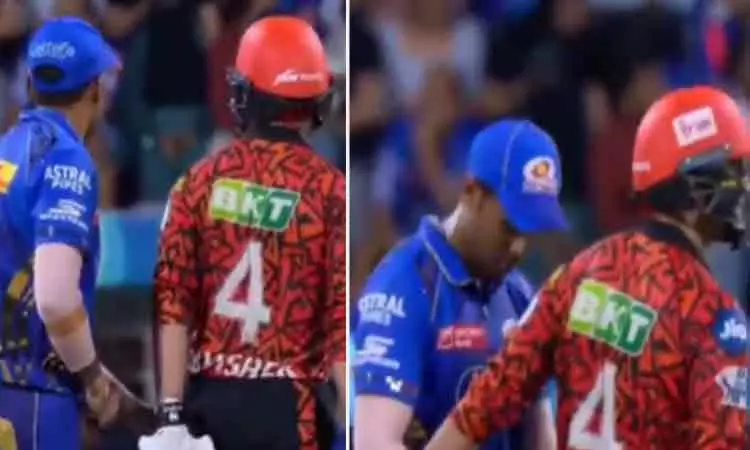 அபிஷேக் சர்மாவின் பாக்கெட்டை சோதனையிட்ட சூர்யகுமார்.. களத்தில் சுவாரசிய சம்பவம் அபிஷேக் சர்மாவின் பாக்கெட்டை சோதனையிட்ட சூர்யகுமார்.. களத்தில் சுவாரசிய சம்பவம்