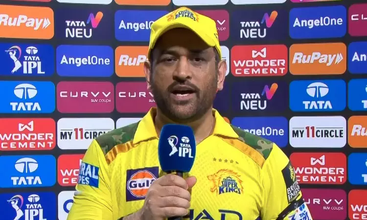 மும்பைக்கு எதிரான தோல்வி... சென்னை கேப்டன் தோனி கூறியது என்ன..?