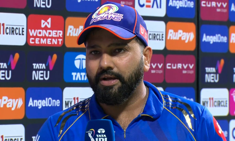 நாங்கள் சரியான நேரத்தில் வெற்றிகளை பெற்று வருகிறோம் - ஆட்டநாயகன் ரோகித் சர்மா