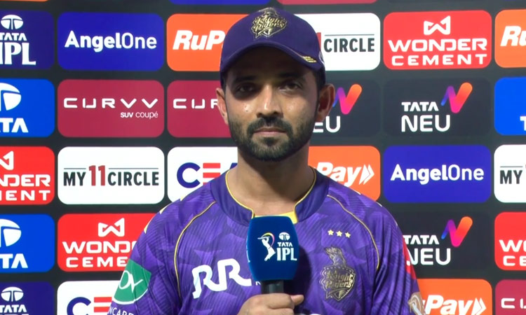 குஜராத்துக்கு எதிரான தோல்விக்கு இதுதான் காரணம் - ரஹானே பேட்டி