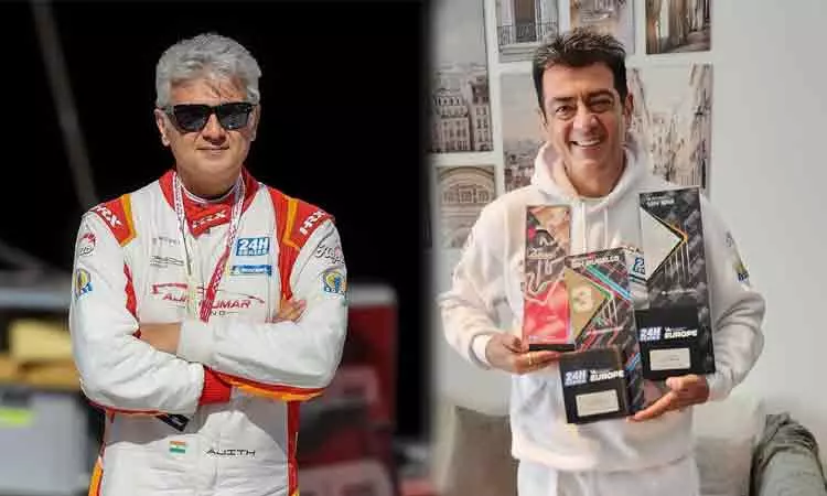 வெற்றி கோப்பையுடன் அஜித்.. வைரலாகும் புகைப்படம் வெற்றி கோப்பையுடன் அஜித்.. வைரலாகும் புகைப்படம்