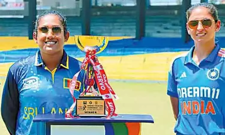 இலங்கைக்கு எதிராக டாஸ் வென்ற இந்தியா பந்துவீச்சு தேர்வு.. மழையால் ஓவர்கள் குறைப்பு