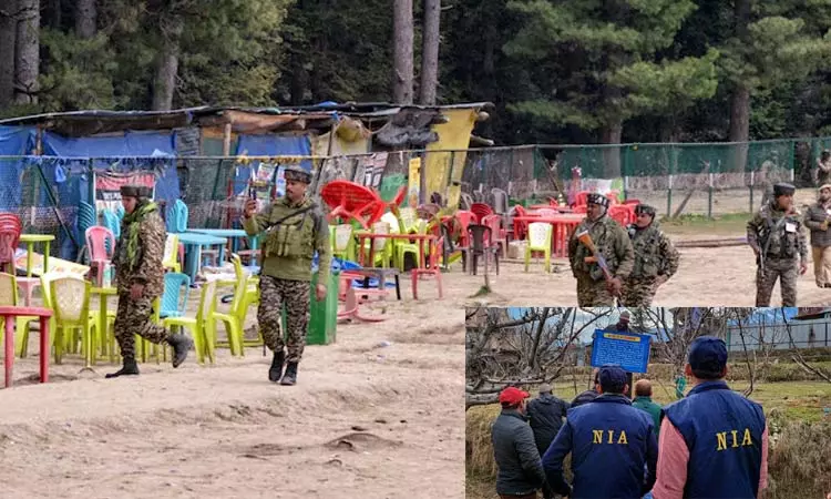 பஹல்காம் தாக்குதல்: விசாரணையை தொடங்கிய என்.ஐ.ஏ. பஹல்காம் தாக்குதல்: விசாரணையை தொடங்கிய என்.ஐ.ஏ.