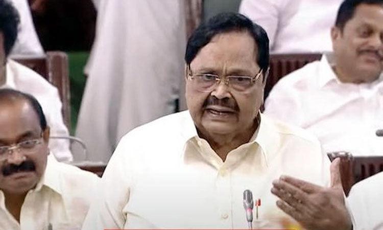 சபாஷ்.. சரியான போட்டி.. - அமைச்சர் துரைமுருகன் பேச்சால் சிரிப்பலை சபாஷ்.. சரியான போட்டி.. - அமைச்சர் துரைமுருகன் பேச்சால் சிரிப்பலை