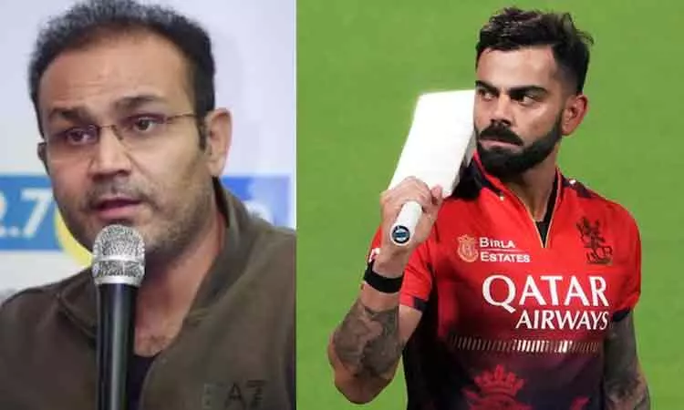 ஐ.பி.எல். தொடரின் ஆரம்பத்தில் விராட் கோலியை டெல்லி அணியில் சேர்க்காதது ஏன்..? சேவாக் விளக்கம்