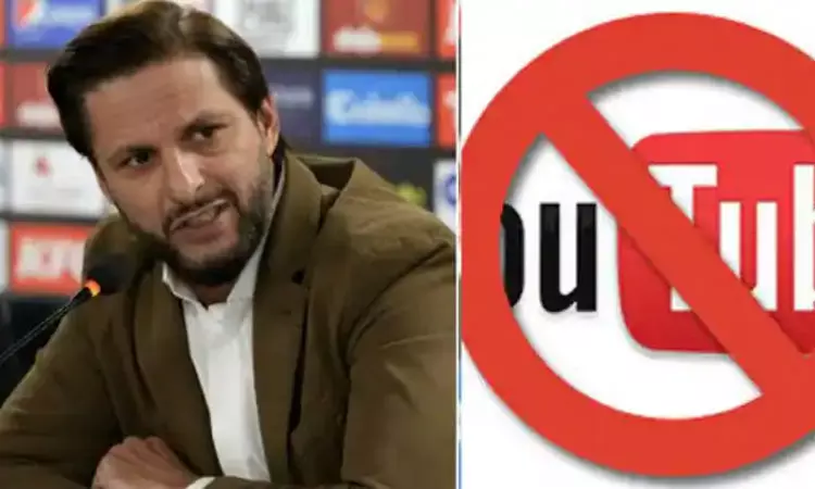 பாகிஸ்தான் முன்னாள் கிரிக்கெட் வீரரின் யூடியூப் சேனல் இந்தியாவில் முடக்கம்