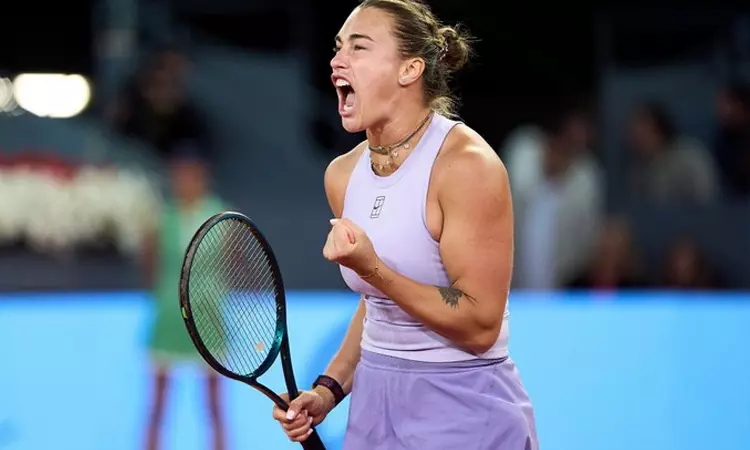 மாட்ரிட் ஓபன் டென்னிஸ்: சபலென்கா அரையிறுதிக்கு முன்னேற்றம்