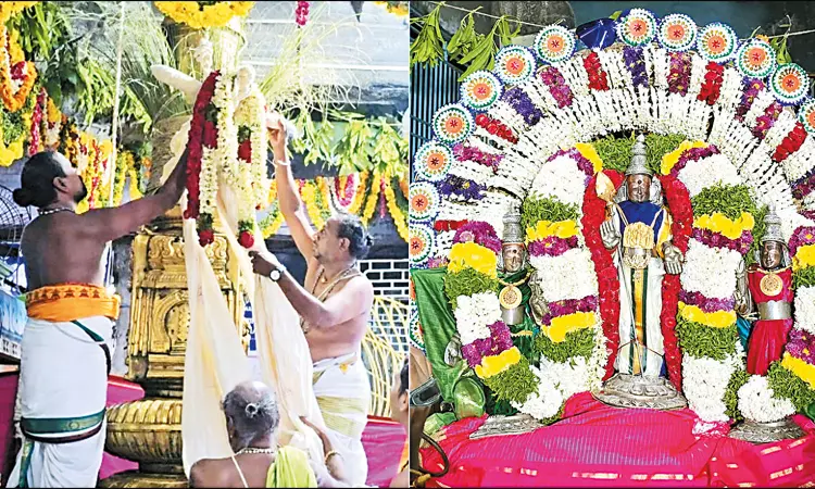 திருத்தணி முருகன் கோவிலில் சித்திரை பெருவிழா கொடியேற்றத்துடன் தொடங்கியது