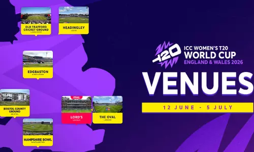 2026 மகளிர் டி20 உலகக்கோப்பை: போட்டி நடைபெறும் இடங்களை அறிவித்த ஐ.சி.சி 2026 மகளிர் டி20 உலகக்கோப்பை: போட்டி நடைபெறும் இடங்களை அறிவித்த ஐ.சி.சி
