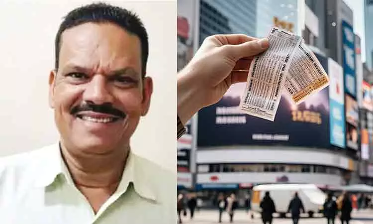அபுதாபி லாட்டரியில் அடித்த அதிர்ஷ்டம் : கேரள தொழிலாளிக்கு ரூ.57 கோடி பரிசு அபுதாபி லாட்டரியில் அடித்த அதிர்ஷ்டம் : கேரள தொழிலாளிக்கு ரூ.57 கோடி பரிசு