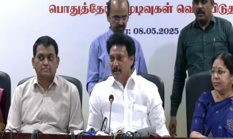 பிளஸ்-2 பொதுத்தேர்வு முடிவு வெளியானது: 95.03 சதவீதம் தேர்ச்சி பிளஸ்-2 பொதுத்தேர்வு முடிவு வெளியானது: 95.03 சதவீதம் தேர்ச்சி