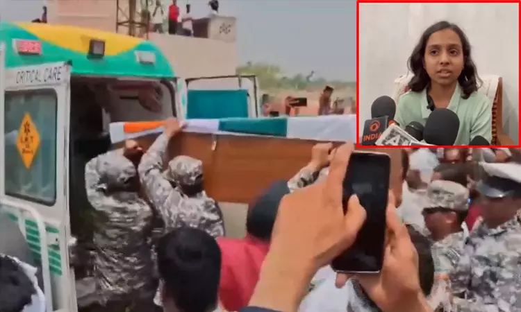 ராணுவ வீரராக உருவாகி, தந்தை மரணத்திற்கு பழிவாங்க விரும்புகிறேன்:  மகள் பேட்டி