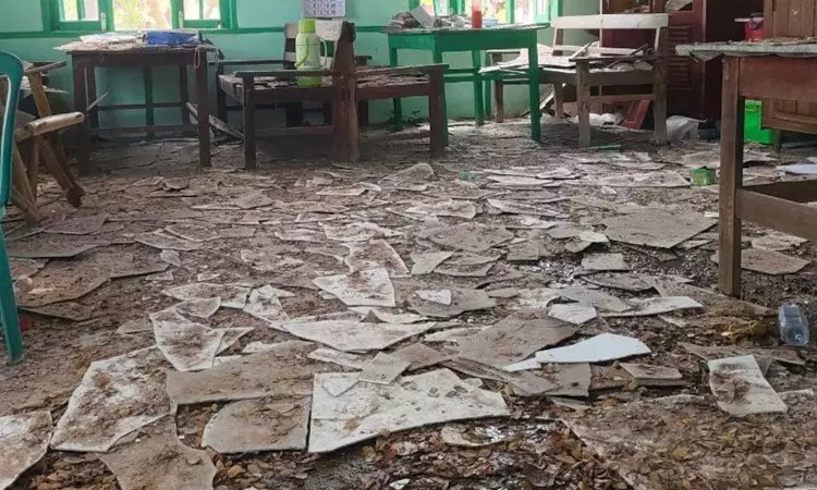 பள்ளி மீது போர் விமானம் வீசிய வெடிகுண்டு.. மாணவர்கள் 20 பேர் பரிதாப பலி