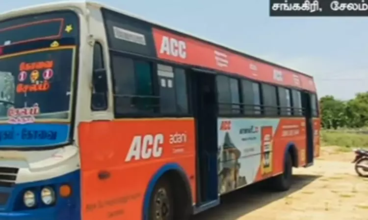 ஓடும் பஸ்சிலிருந்து குழந்தை தவறி விழுந்து பலி ஓடும் பஸ்சிலிருந்து குழந்தை தவறி விழுந்து பலி