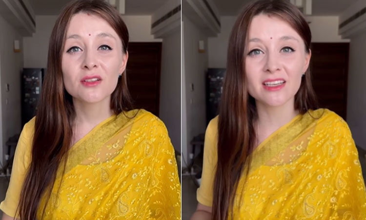 'இந்திய ராணுவத்தால் நிம்மதியாக தூங்குகிறோம்' - ரஷிய பெண் நெகிழ்ச்சி வீடியோ