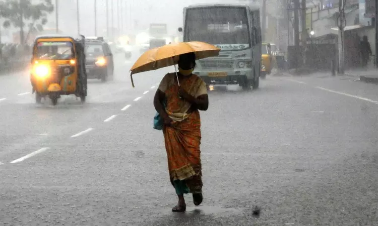 தமிழ்நாட்டில் இன்று 5 மாவட்டங்களில் கனமழைக்கு வாய்ப்பு தமிழ்நாட்டில் இன்று 5 மாவட்டங்களில் கனமழைக்கு வாய்ப்பு