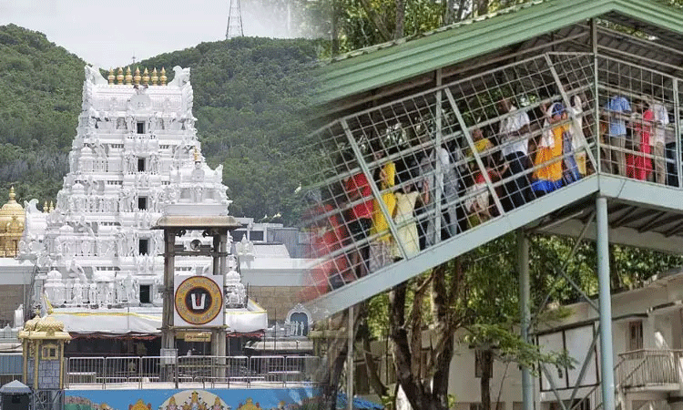 விடுமுறை தினம்: திருப்பதியில் குவிந்த பக்தர்கள் கூட்டம்