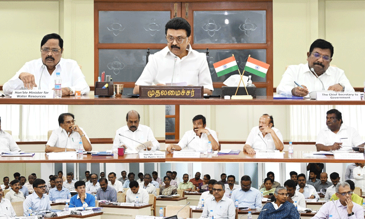 தென்மேற்குப் பருவமழை: தயார் நிலையில் இருக்கவேண்டும்;அதிகாரிகளுக்கு முதல்-அமைச்சர் மு.க.ஸ்டாலின் உத்தரவு