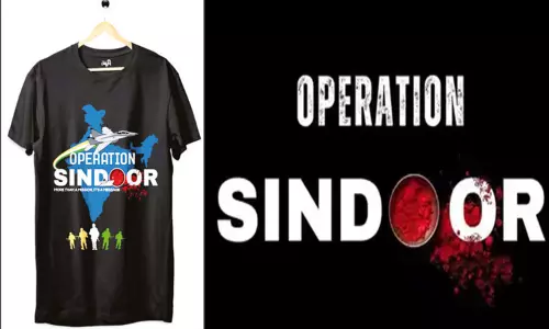 திருப்பூரில் ஆபரேஷன் சிந்தூர் வாசகத்துடன் டி-சர்ட்டுகள் தயாரிப்பு