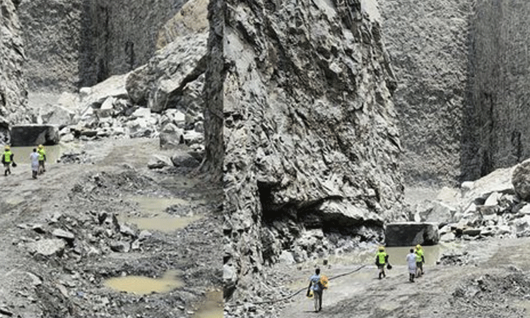 சிவகங்கை: கல்குவாரியில் கற்கள் சரிந்து 5 பேர் உயிரிழப்பு