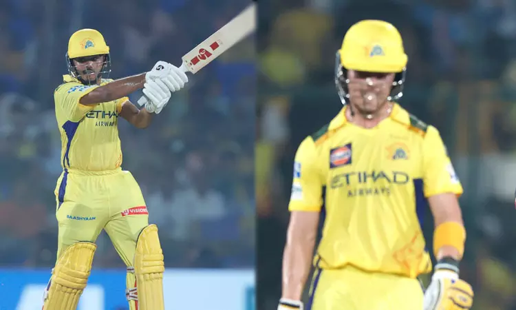 ஐ.பி.எல்.: ராஜஸ்தானுக்கு 188 ரன்கள் இலக்கு நிர்ணயித்த சி.எஸ்.கே