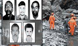 சிவகங்கை கல்குவாரி விபத்து - பலி 6 ஆக உயர்வு சிவகங்கை கல்குவாரி விபத்து - பலி 6 ஆக உயர்வு