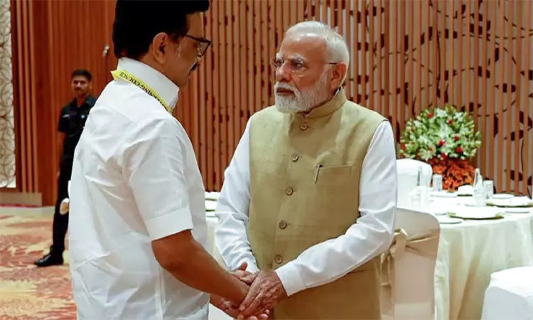 மத்திய அரசு பாகுபாடின்றி ஒத்துழைப்பு தர வேண்டும் - நிதி ஆயோக் கூட்டத்தில் முதல்-அமைச்சர் மு.க.ஸ்டாலின்