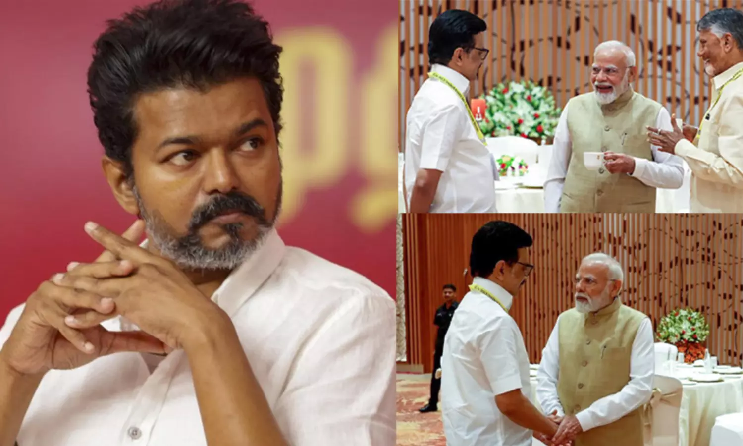 நிதி ஆயோக் கூட்டத்திற்கு இந்த வருடம் மட்டும் முதல்-அமைச்சர் செல்ல வேண்டிய அவசியம் என்ன?  - விஜய் கேள்வி