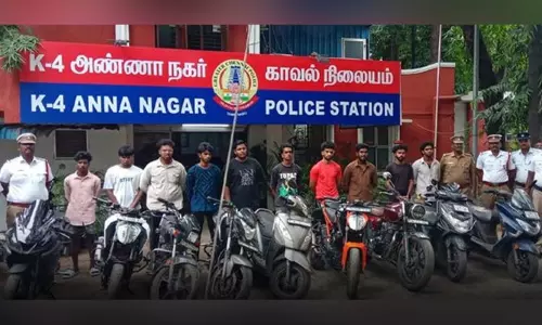 சென்னையில் பைக் ரேசில் ஈடுபட்ட 10 பேர் கைது