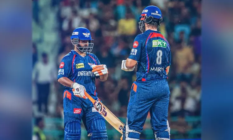 ரிஷப் பண்ட் அதிரடி சதம்... பெங்களூருவுக்கு 228 ரன்கள் இலக்கு நிர்ணயித்த லக்னோ