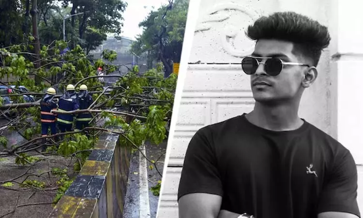 மும்பையில் கனமழை: மரம் முறிந்து விழுந்து இளைஞர் பலி மும்பையில் கனமழை: மரம் முறிந்து விழுந்து இளைஞர் பலி