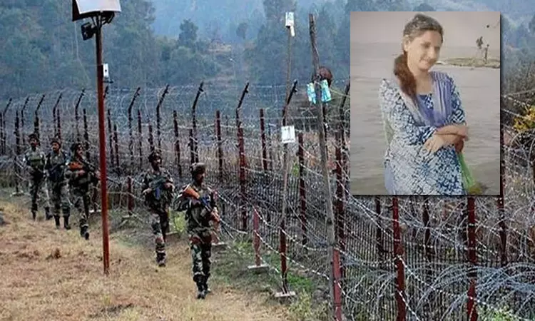 எல்லை தாண்டி பாகிஸ்தானுக்குள் நுழைந்த பெண்ணால் பரபரப்பு.. உளவாளியா..? என தீவிர விசாரணை